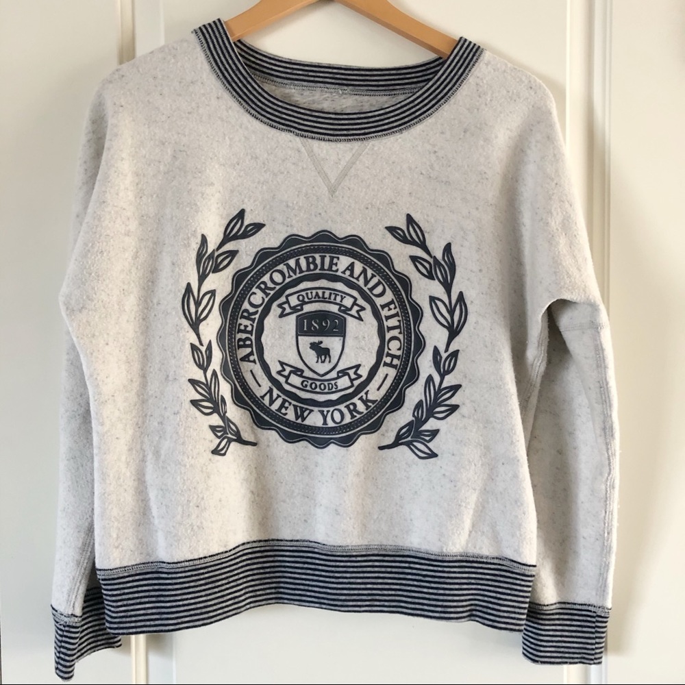 Abercrombie and Fitch reversal Crewneck / S